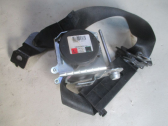 Ремень безопасности передний левый 5197081  Опель Астра H - Черный - БУ ПРОВЕРЯТЬ ВЕРТИКАЛЬНО