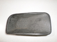 Заглушка ПТФ левая 96486390 Шевроле Авео Т200 переднего бампера - БУ