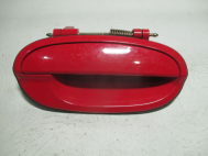 Ручка двери передней или задней правой внешняя 96601584 Шевроле Спарк М200 - Красная, - БУ