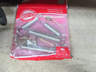 Ремкомплект колодок задних - Пружина колодок задних Ваз 2101-2017, - Master-sport