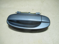 Ручка двери наружная задняя левая 96410236 Шевроле Авео Т200 и Т255 - Голубая крашенная, - БУ