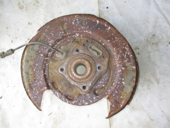 Щиток тормозной задний правый 96626082, 4804800 Шевроле Каптива, Опель Антара, - БУ дефект