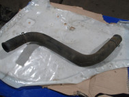 Шланг радиатора нижний 96349396, 96445812 Шевроле Реззо, Дэу Такума 2,0 литра, - БУ