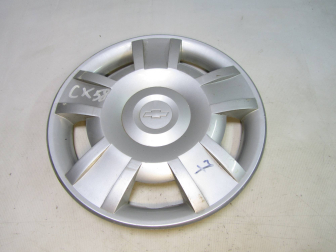 Колпак колесного диска Шевроле Авео Т200 R14 96452296 - Крест - СК58-N-7 - БУ