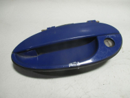 Ручка двери передней левой наружняя 96323383 96507785 Дэу Матиз - Хром-Черная, - БУ