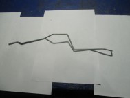 Тяга замка двери задней правой 95967087, 95967089, 94543240 Шевроле Спарк М300, Равон Р2 - БУ