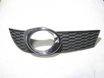 Накладка противотуманки левой 96808145 Шевроле Авео Т255 Хэтчбек с окантовкой 96808197 Хром - БУ