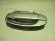 Ручка двери наружная задняя левая 96410236 96541633 Шевроле Авео Т200 и Т255 - Серебро, - БУ