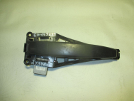 Ручка двери задней левой наружняя 24463749 24346-2 Опель Астра H Корса D- Черная, - БУ