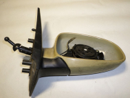 Зеркало правое Шевроле Авео Т200 и Т255 механическое 96406183 E11015751 - БЕЗ СТЕКЛА не крашено - БУ