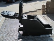 Консоль между сиденьями в сборе 96476883, 96871390 Шевроле Каптива, - БУ