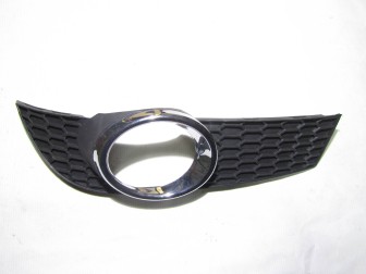 Накладка противотуманки левой 96808145 Шевроле Авео Т255 Хэтчбек с окантовкой 96808197 Хром - Srumto