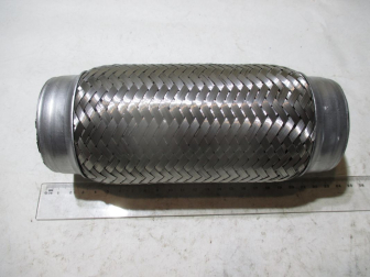 Гофра глушителя 64x200 компенсатор выхлопной системы Порш Каен 4,5 литра Ниссан Патфайндер, - EDEX