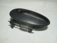 Ручка двери передней левой наружняя 96507783 96314596 Дэу Матиз - Черная - под ключ, - БУ