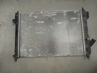 Радиатор охлаждения Шевроле Авео МКПП 1,4л F14D4 с кондиционером 96942183 62277 WN 95227753, - БУ