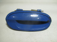 Ручка двери передней или задней правой внешняя 96601584 96601582 Шевроле Спарк M200 -  Голубая, - БУ