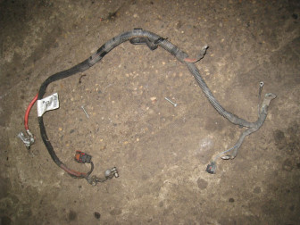 Проводка жгут АКБ Опель Астра H с двигателем Z16XER - 55559524, 6285337, - БУ