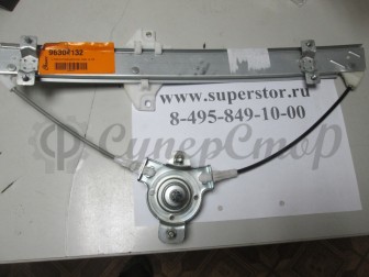 Стеклоподъемник двери задней левой 96245711 Шевроле Ланос T100 ZAZ Chance - механический, - GM