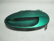 Ручка двери задней левой наружняя 96314566 RL 96323385 96507791 Дэу Матиз - Зеленая, - БУ