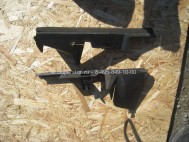 Защита радиатора Форд Фокус 1 левая - Дефлектор пластиковый 1144385, 2M518122AA, - БУ