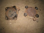 Пластина шпинделя балки задней Шевроле Спарк М300, 95020211, 95981892, 95073625 , - БУ