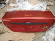 Крышка багажника Форд Фокус 1 кузов Седан 1998-05 Америка YS4Z5440110TA - БУ Красная S-63 - в СБОРЕ