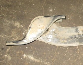 Кронштейн рычага заднего продольного левого или правого 96626485, 4804663 Опель Антара Каптива, - БУ