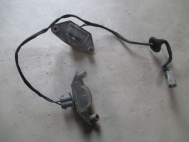 Плафон подсветки заднего номера 0313-200305 Дэу Нексия Эсперо 2 штуки со штекером и без него, - БУ