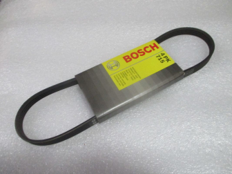 Ремень 4PK715 1987947888 6001548021 96570669 генератора Рено Логан без ГУР 1,4-1,6л, - Bosch