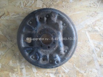 Щиток тормоза заднего Фольксваген Поло правый 6Q0609426E с 2001 по 2010г, - БУ