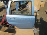 Дверь задняя Шевроле Авео Хэтчбек Т200 правая 96585393 - БУ Голубая С200