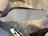 Подушка безопасности - Накладка боковая сиденья заднего левая 95078324 Шевроле Авео Т300, -  БУ S4