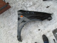 Крыло Шевроле Авео переднее правое Т200 96540888 - БУ Черное СK-74