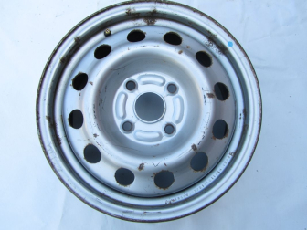 Диск стальной R15 6Jx15H2 ET45 A45630 4x114 96261139 Шевроле Лачетти Реззо Такума - Серый - N-1 - БУ