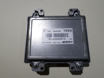 Блок управления двигателем 12621466 YSXD 12630789 Шевроле Авео 1,6 литра F16D4, E83 - S-28, - БУ