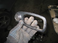 Ручка двери передн правая внутренняя - Накладка ручки 96453089 Шевроле Лачетти Хэтчбек Седан, - БУ