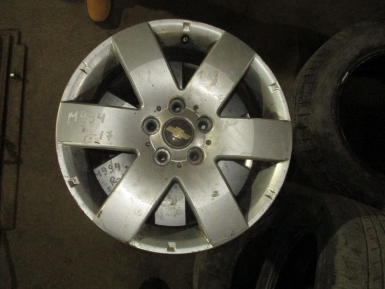 Диск литой Шевроле Каптива R17 алюминиевый 96941046, 95151220 - 6 ...