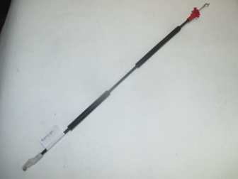 Трос замка двери задней правой 90845089 R-RH Шевроле Авео Т300 - Бело-красный - 56 см - БУ