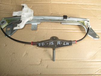 Стеклоподъемник двери задней левой 1528043 механический Форд Фиеста до 2008 года, -  БУ