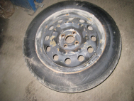 Диск стальной R15 Киа Рио 3 Хендай Солярис 529104L000 6JET Гетц, I20 Черный, - БУ