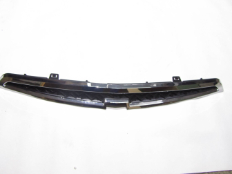 Решетка радиатора Шевроле Спарк М300 верхняя 96687047, 96687076 с хромом, - Atek