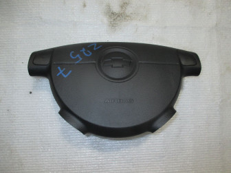 Подушка безопасности Шевроле Авео Т250-255, Лачетти водительская 96654843, 96474818 - Крест, - БУ