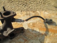 Датчик кислородный 96418971 96419315 Шевроле Спарк Дэу Матиз 0.8 литра с подогревом 380 мм, - БУ