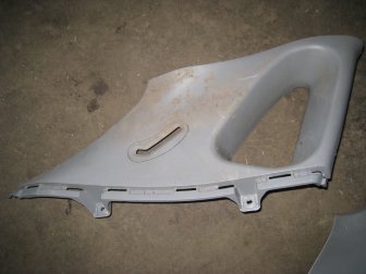 Облицовка стойки задней левой верхняя 858504Y5008M Киа Рио 3, Kia Rio 3 Хетчбек с 2011 г.в., - БУ