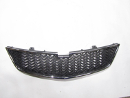 Решетка радиатора Шевроле Спарк М300 нижняя 95961865, 95961848, 95961829 с хромом, - Atek