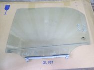 Стекло двери Дэу Матиз задней левой 96255769, 43R000038 только для Дэу Матиз, - БУ