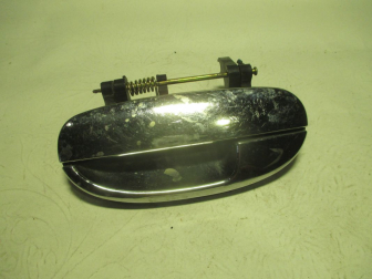 Ручка двери задней левой наружная 96314566 RL 96507791 Дэу Матиз - Хромированная - БУ