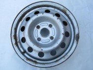 Диск стальной R15 6Jx15H2 ET45 A45630 4x114 96261139 Шевроле Лачетти Реззо Такума - Серый - N-2 - БУ