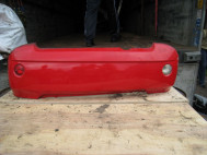 Бампер задний Шевроле Спарк М200 96600191, 96590742 - БУ Красный СМ-12
