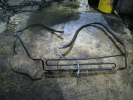 Трубка ГУР Форд Фокус 1 от рейки к бачку с радиатором YS4Z3A713CA дв 2,0л 16кл Zetec USA, - БУ